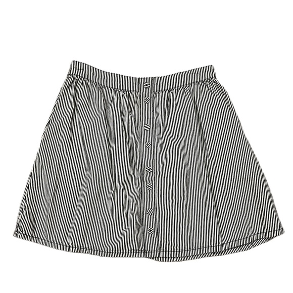 Mossimo Supply Co. Dresses & Skirts - Mossimo High Waist Striped Button Up Skirt